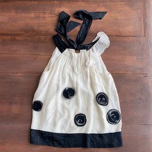 BCBGMAXAZRIA Silk Top - Small